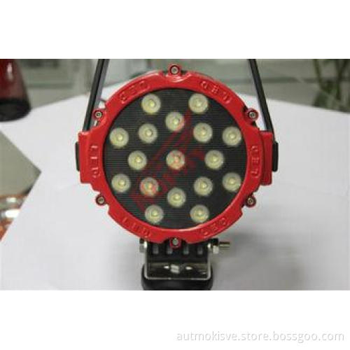 Spot beam 12 Volt Waterproof 51W LED Driving Lights Led Tra